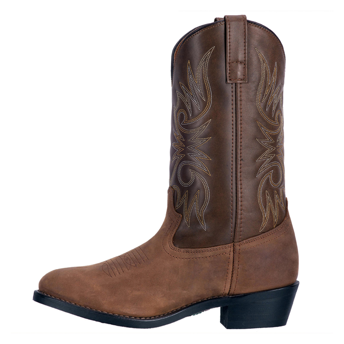 Laredo® Men's Paris Tan & Brown Round Toe Boots 4242