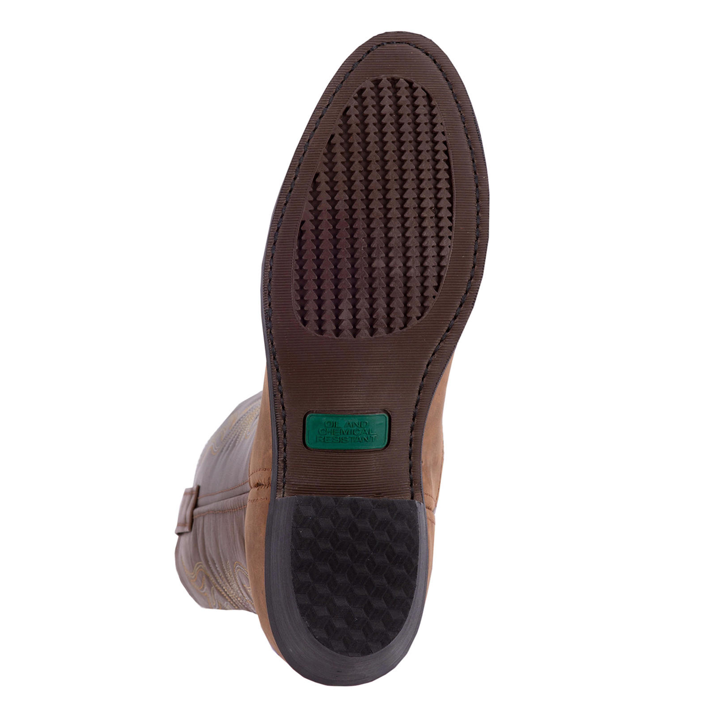 Laredo® Men's Paris Tan & Brown Round Toe Boots 4242