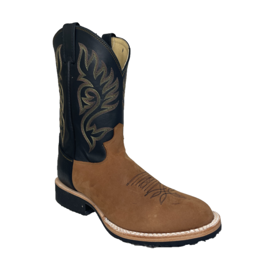 Justin Men's Paluxy Brown Square Toe Western Boots 5008