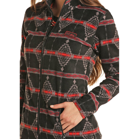 Powder River Ladies Performance Black Aztec Jacket 52-1040
