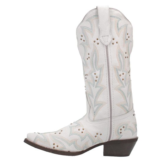 Laredo® Ladies Adrian Embroidered White Western Boot 52419
