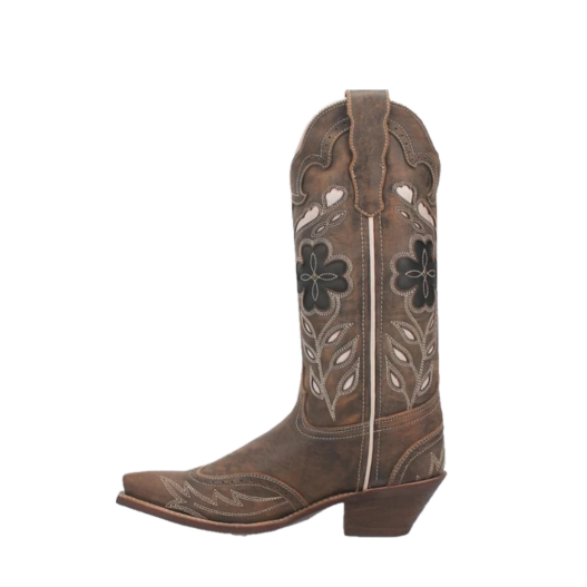 Laredo Ladies Zuri Snip Toe Brown Western Boots 54268-BN