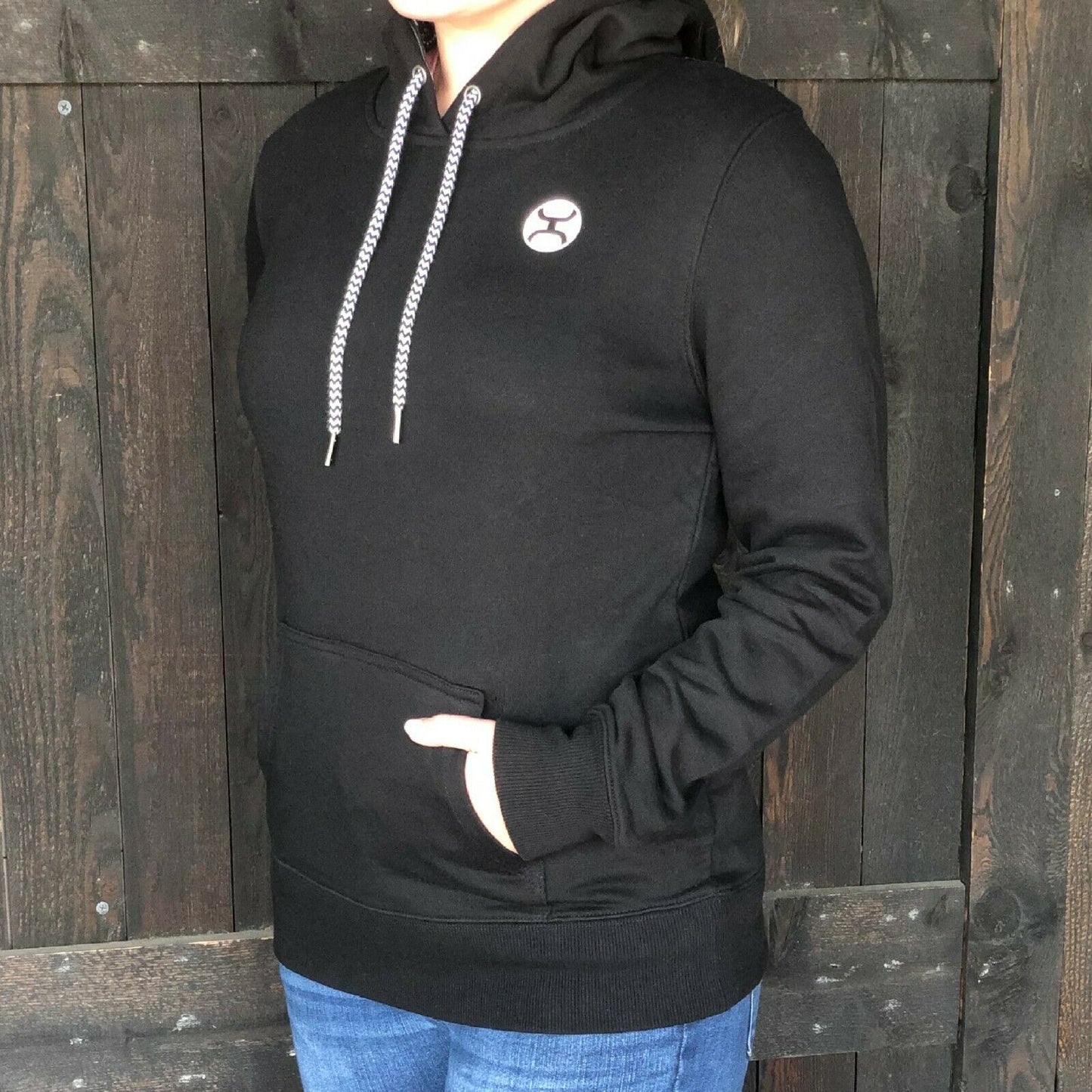 Hooey Ladies Luna Black Hoody HH045BK