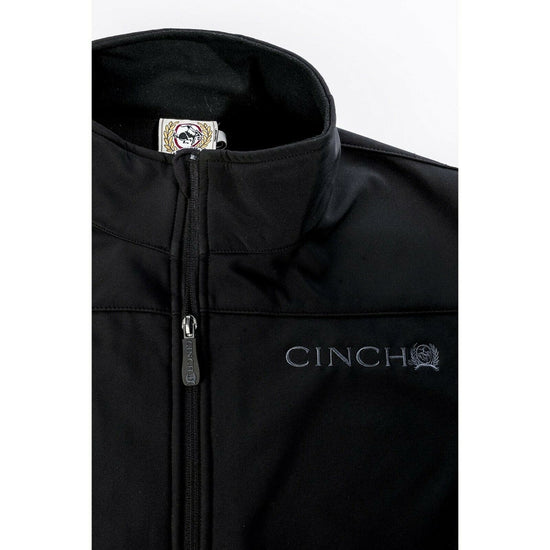 Load image into Gallery viewer, Cinch Men&amp;#39;s Black Solid Bonded Vest MWV1012010

