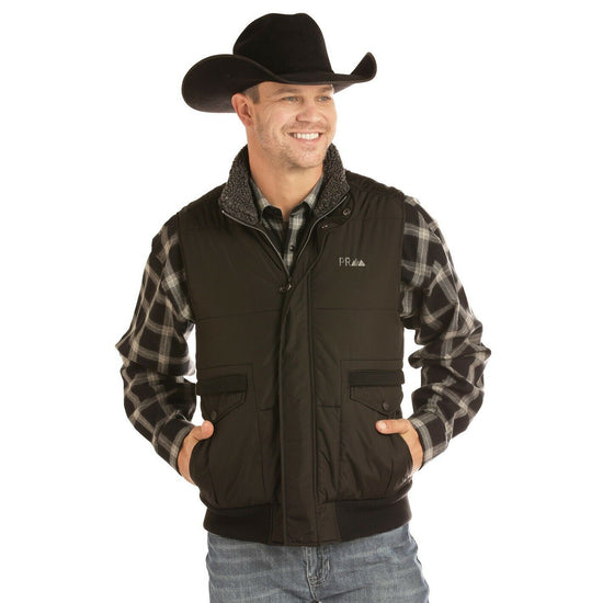 Powder River Outfitters Men's Black Concealed Carry Vest 98-2671