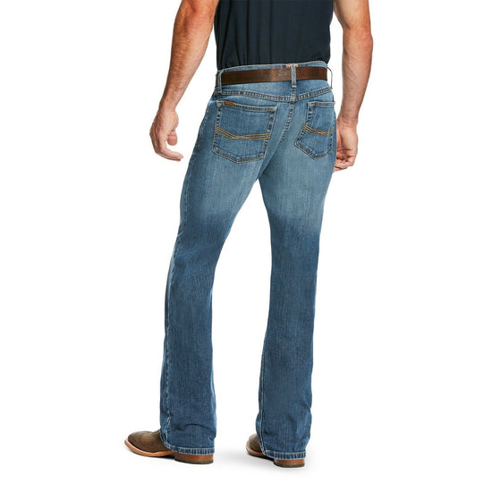 Ariat® Men's M7 Rocker Stretch Extra Slim Fit Boot Cut Jeans 10022785