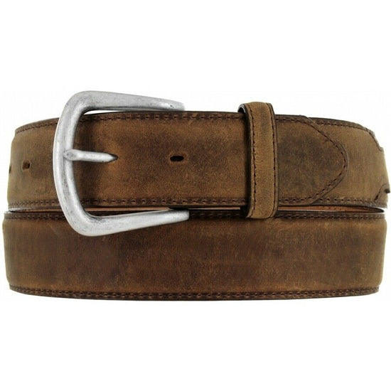 Load image into Gallery viewer, Justin Men&amp;#39;s Apache 1 1/2&amp;quot; Bay Brown Dress Belt 172BY
