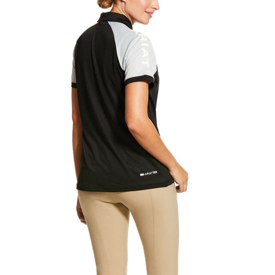 Ariat® Ladies Black Team 3.0 Polo Shirt 10030550