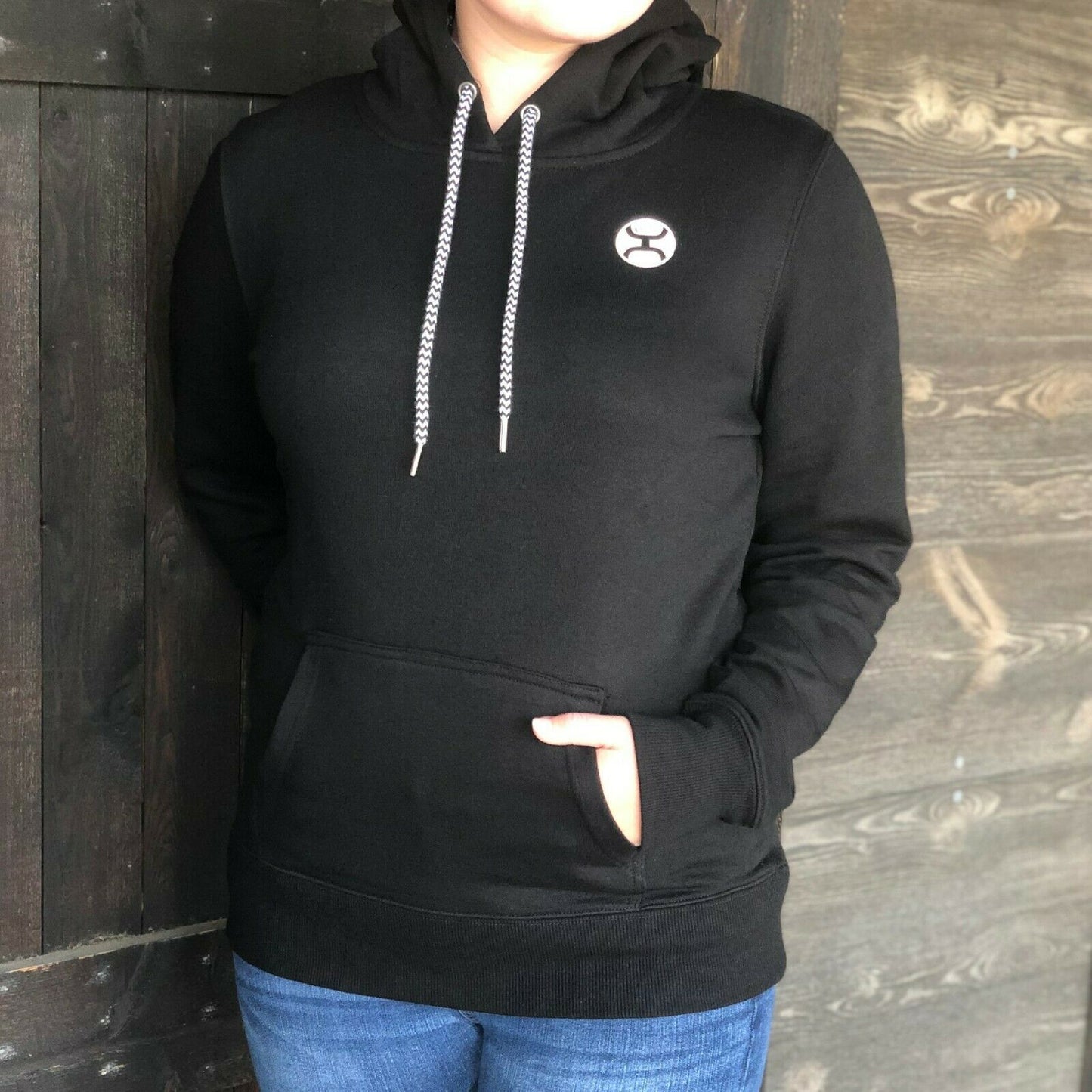 Hooey Ladies Luna Black Hoody HH045BK