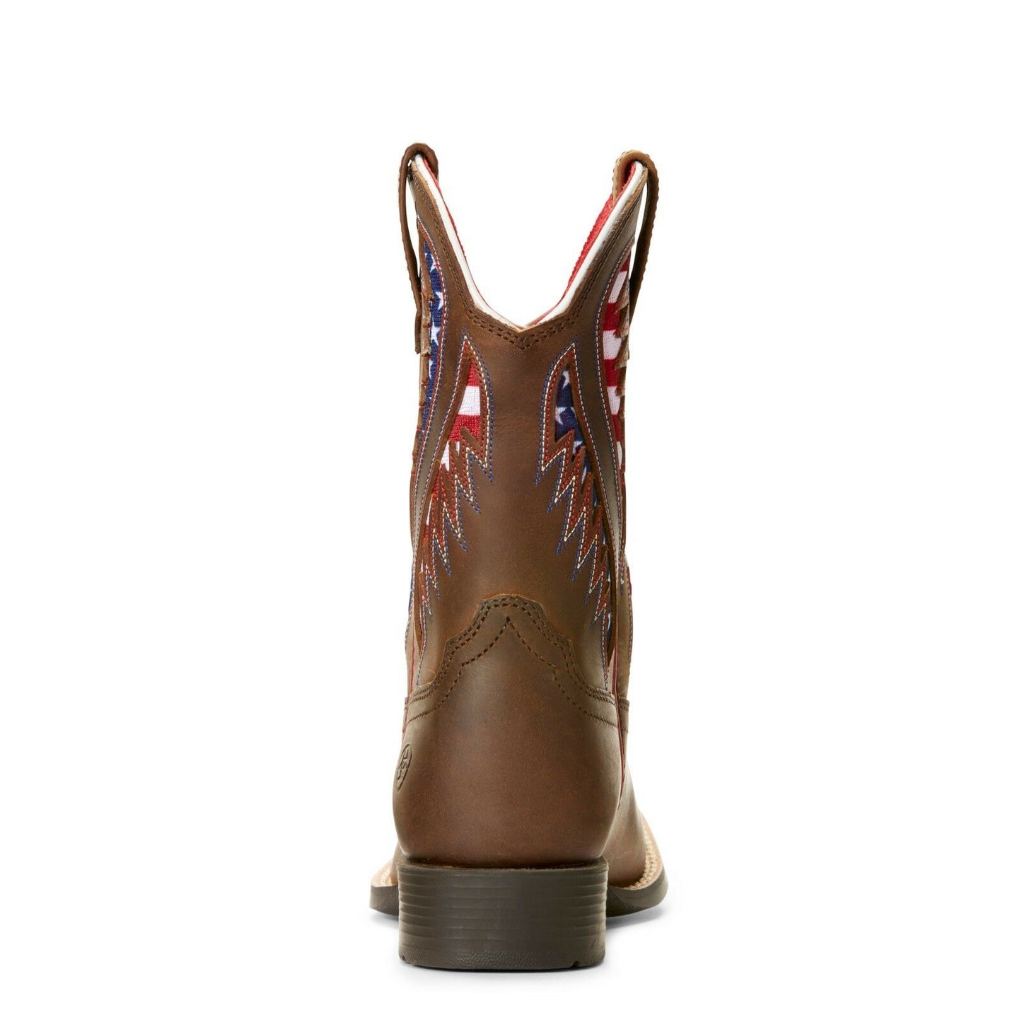 Ariat Kid's Quickdraw VentTEK American Flag Western Boots 10027304 - Wild West Boot Store