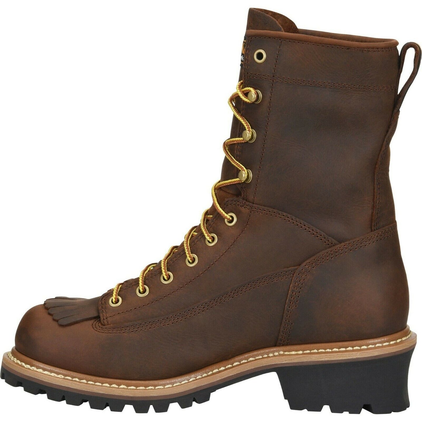 Carolina® Men's Spruce Logger 8" Waterproof Steel Toe Boots CA9824