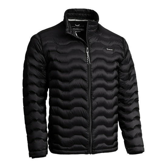 Ariat® Men's Ideal V Down Full Zip Black English Jacket 10032791