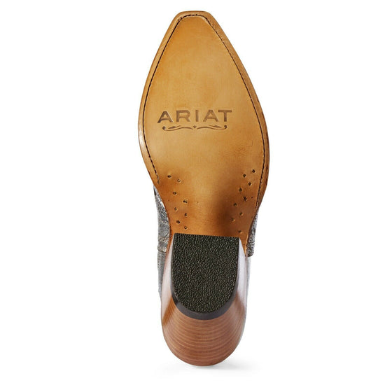 Ariat® Ladies Silver Metallic Studded Dixon Western Boot 10031501