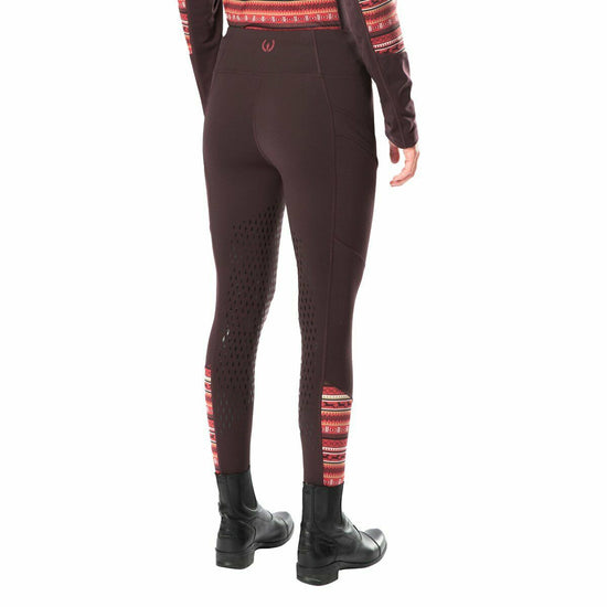 Load image into Gallery viewer, Kerrits® Ladies Thermo Tech Full Leg Fig Riding Tights 50270FIG
