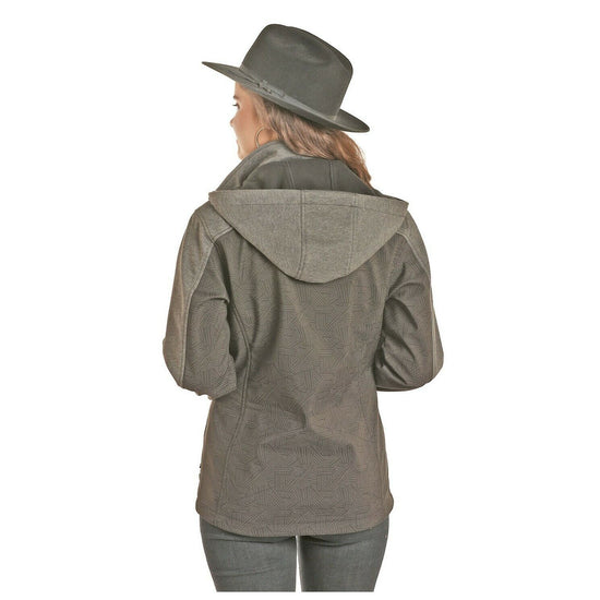 Powder River Outfitters Ladies Grey Softshell Jacket 52-6672-03