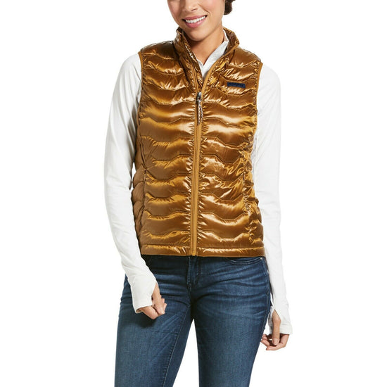 Ariat® Ladies Ideal 3.0 Down Insulated Gold  Vest 10032645