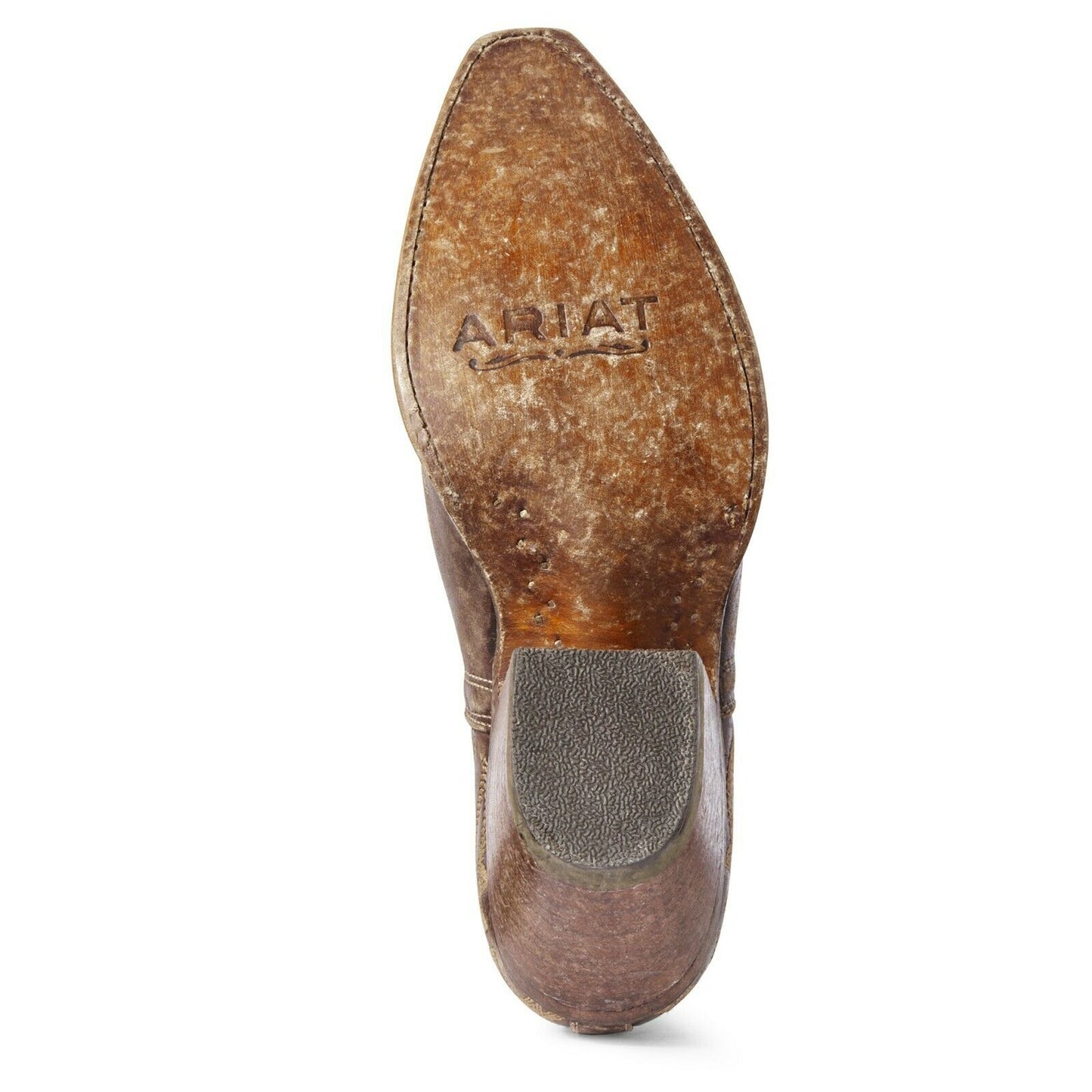 Ariat® Ladies Dixon Distressed Brown Western Ankle Boots 10031487