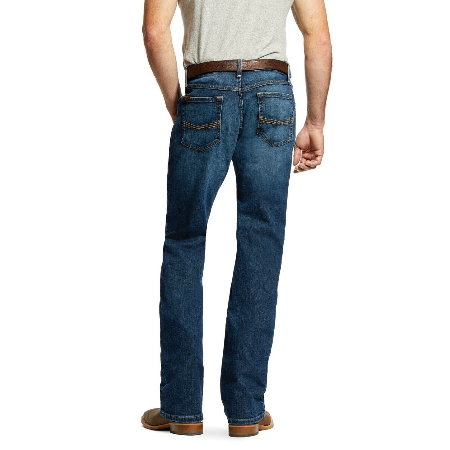 Ariat® Men's M4 Freeman Stretch Relaxed Fit Boot Cut Jeans 10022674 ...