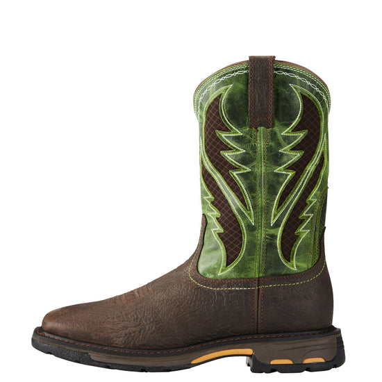 Ariat® Men's Workhog VentTEK Square Composite Toe Work Boots 10020084 - Wild West Boot Store