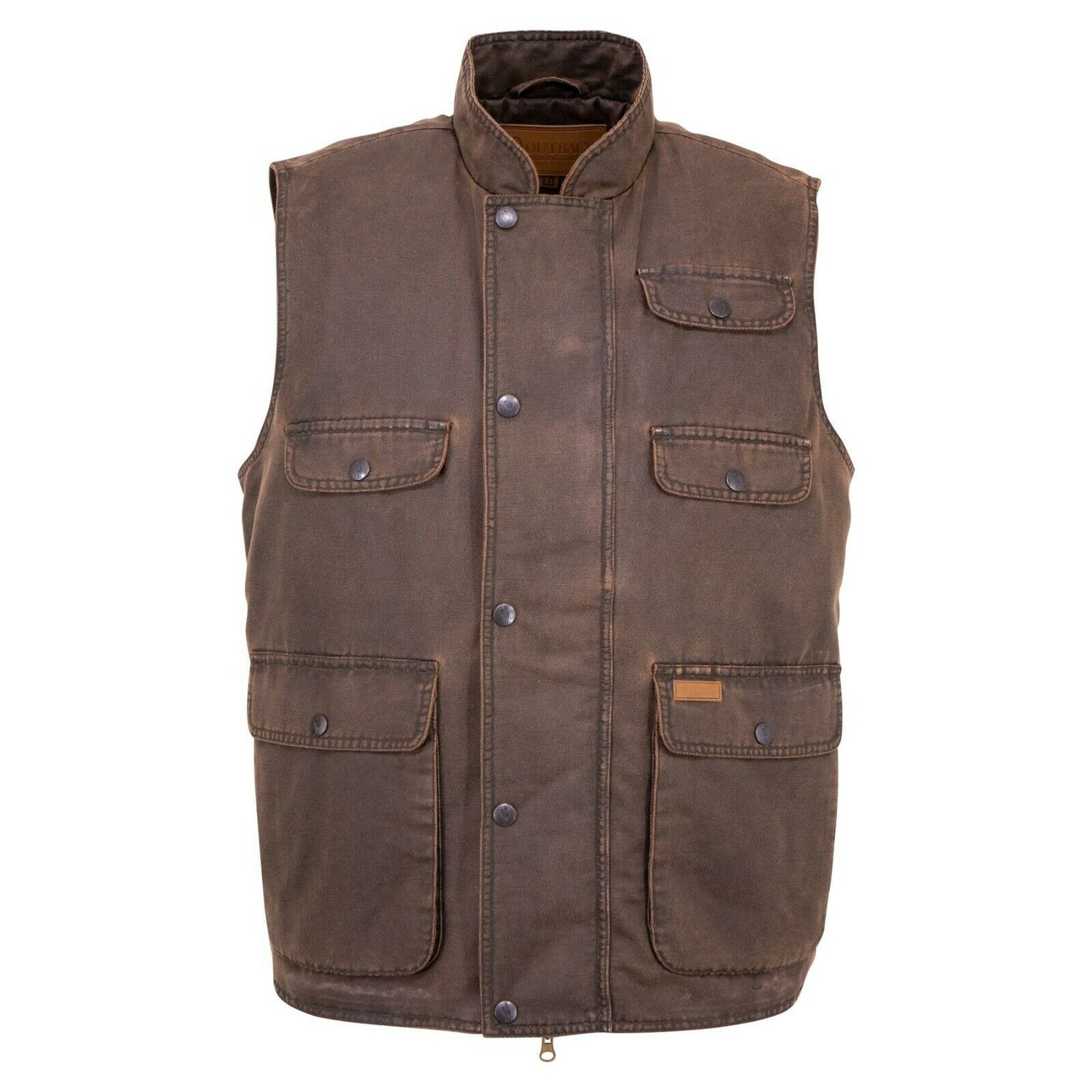 Outback Trading Company® Men's Cobar Brown Vests 29742-BRN