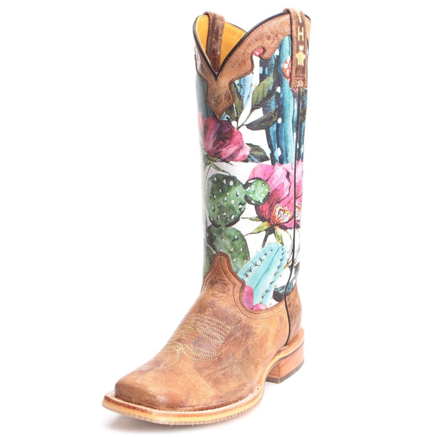 Tin Haul Ladies Cactilicious Lookin Sharp Cactus Boot 14-021-0007-1337 - Wild West Boot Store