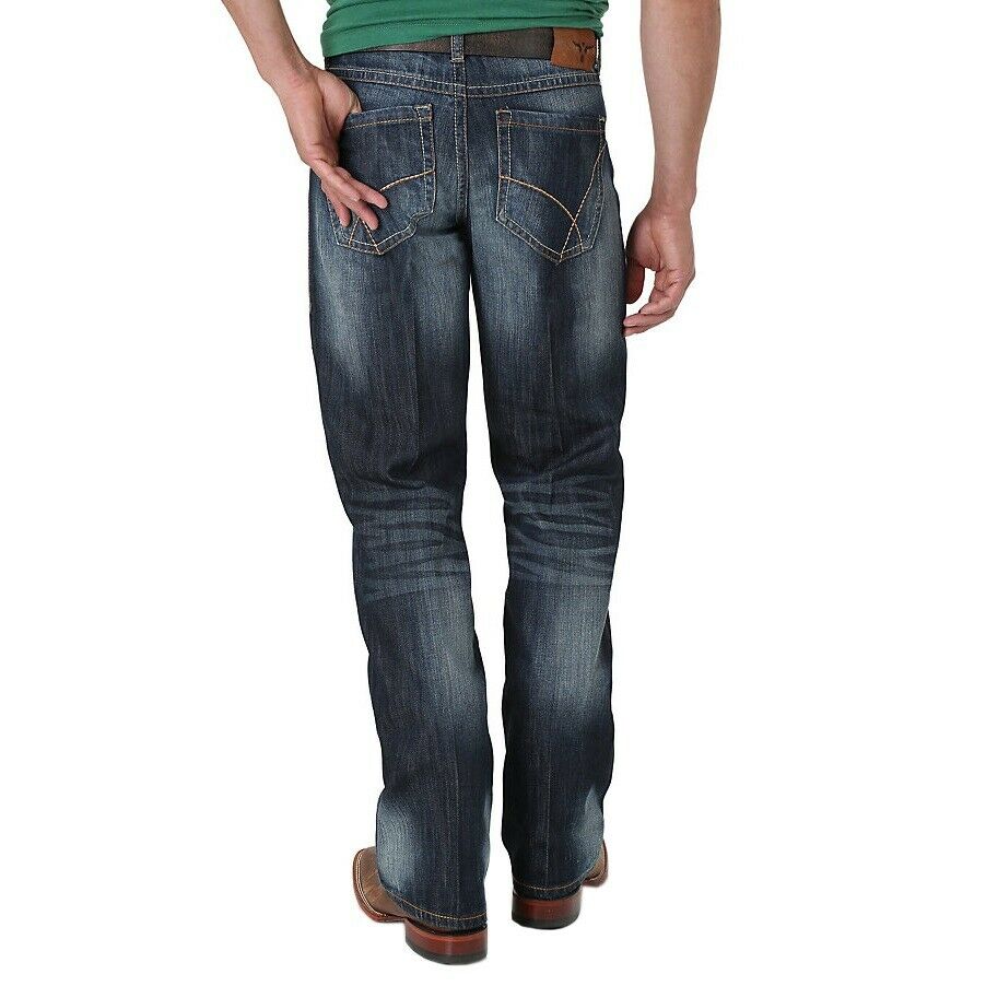 Wrangler Mens 20X No. 42 Vintage Bootcut Jeans 42MWXRD