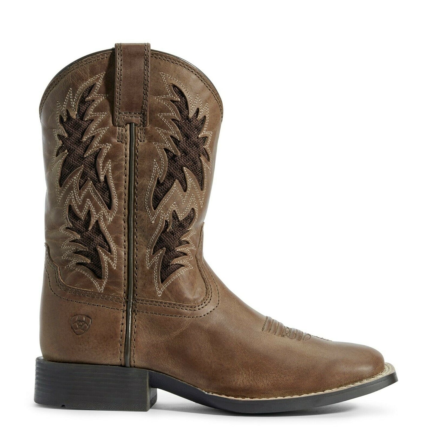 Ariat® Children's Homestead Brown Cowboy VentTEK™ Boots 10031488