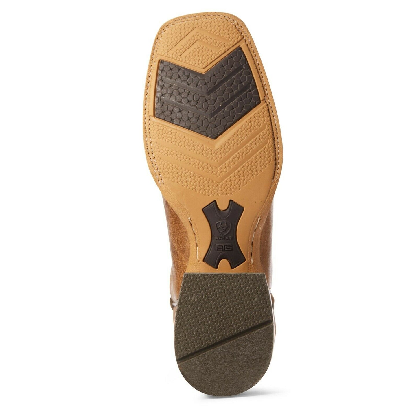 Ariat Men's Toledo Natural Crunch Wide Square Toe Boots 10034089