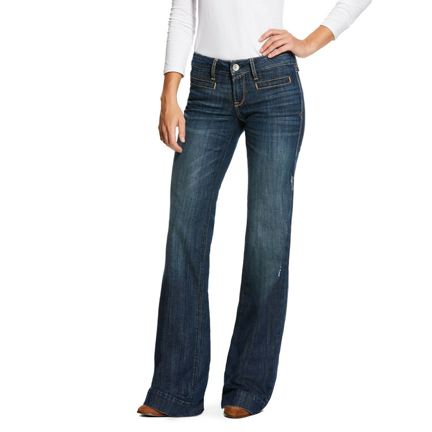 Ariat® Ladies Lucy Wide Leg Trouser Jeans 10028925