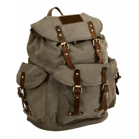 Outback Trading Unisex Overlander Satchel Tan Backpack Bag 7500-TAN