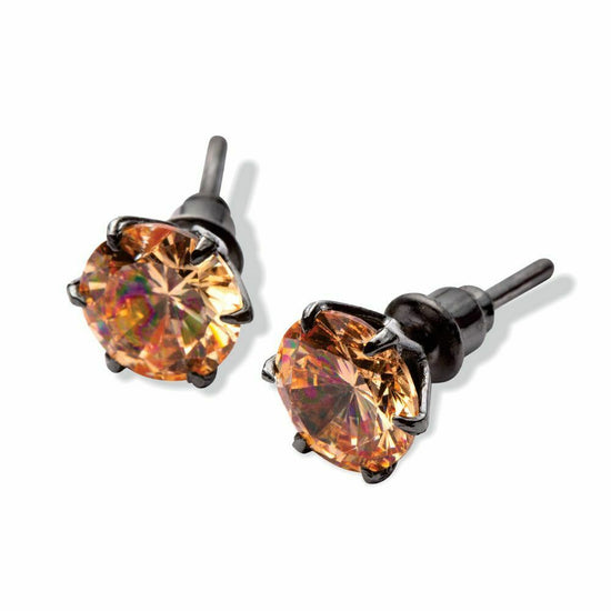 Mystic Fire Topaz Stud Earrings – JUSTYNASART