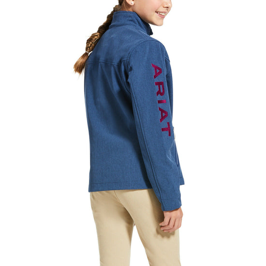 Ariat® Childrens Marine Blue New Team Softshell Jackets 10032686