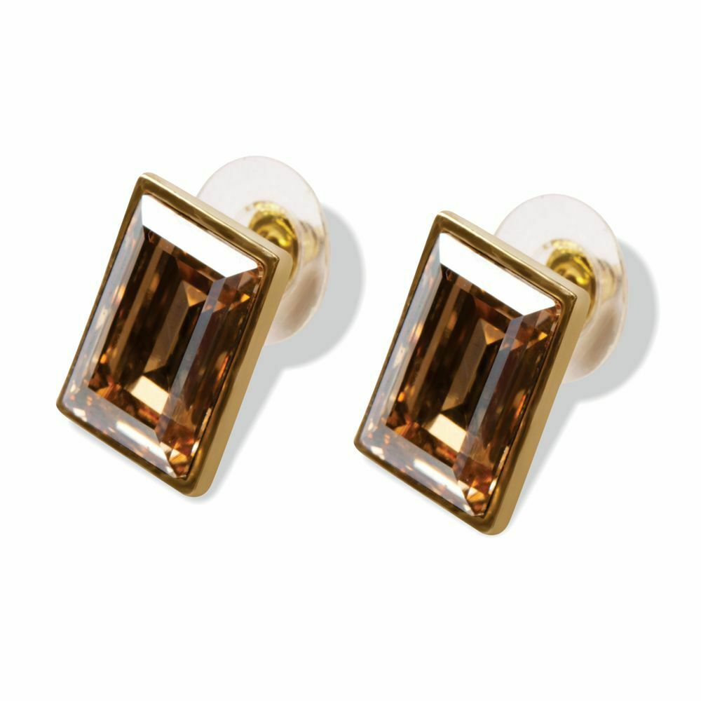 Load image into Gallery viewer, Myra Bag Time Topaz Stud Earrings S-1731
