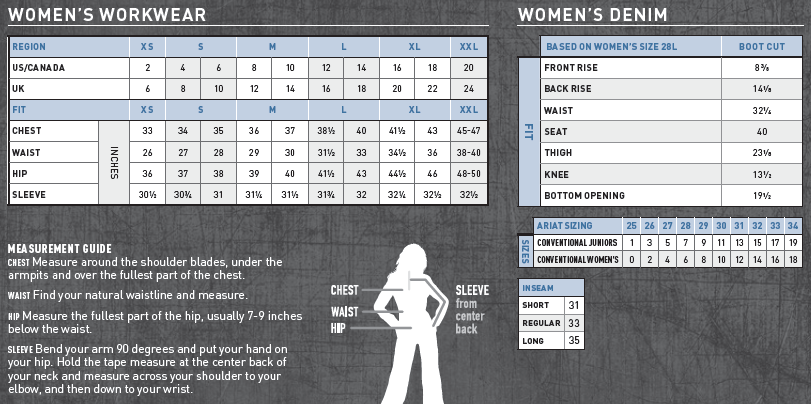 Ariat® Ladies Rebar™ DuraStretch™ Riveter Boot Cut Work Jeans 10032462