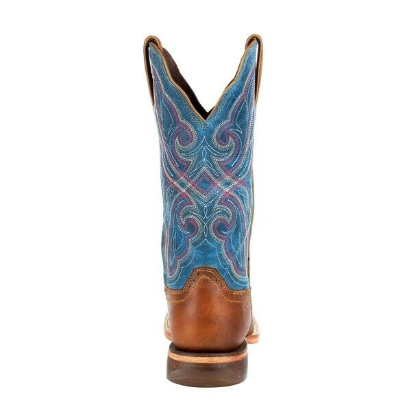 Load image into Gallery viewer, Durango® Ladies Arena Pro™ Brown Caribbean Blue Western Boots DRD0381
