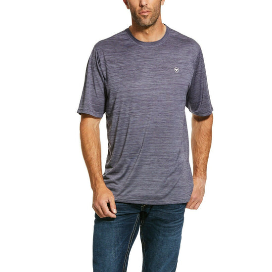 Ariat® Men's Gray Stone Charger Logo Basic T-Shirt 10030743