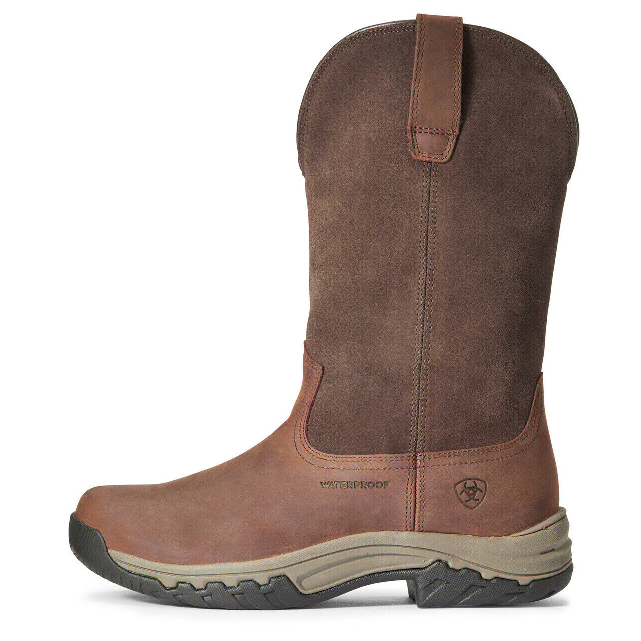 Ariat® Ladies Dark Brown Terrain Pull-on H2O  Boots 10033927