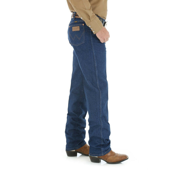 Wrangler Men's Cowboy Cut® Original Fit Prewashed Indigo Jeans 13MWZPW ...