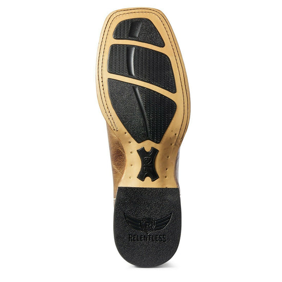 Ariat® Men's Relentless Turnback Tan/ Black Elite Boots 10031631