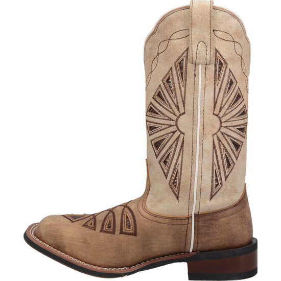 Laredo Ladies Kite Days Brown Leather Boots 5821