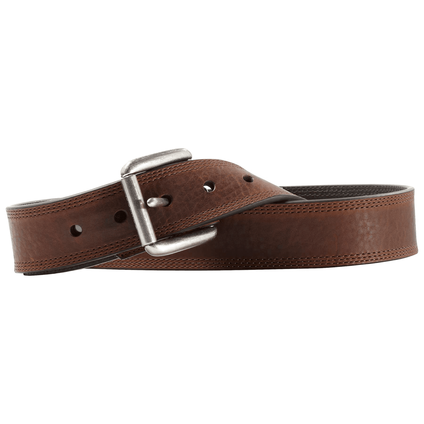 Ariat Mens Brown Triple Stitch Leather Belt A10004631