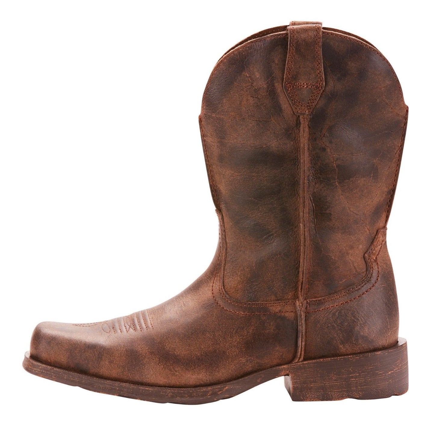 Ariat® Men's Rambler Antiqued Grey Square Toe Boots 10025171 - Wild West Boot Store