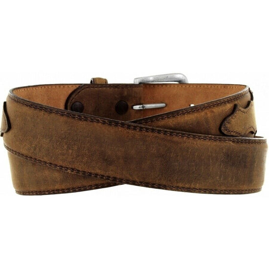 Load image into Gallery viewer, Justin Men&amp;#39;s Apache 1 1/2&amp;quot; Bay Brown Dress Belt 172BY
