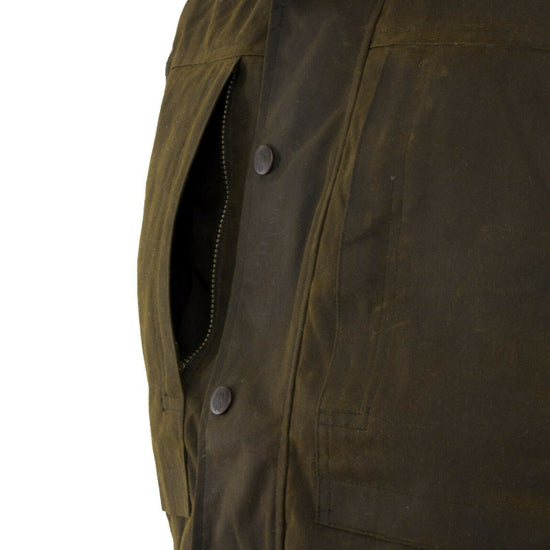 Outback Trading Company® Men's Deer Hunter Brown Oilskin Vest 2049-BNZ