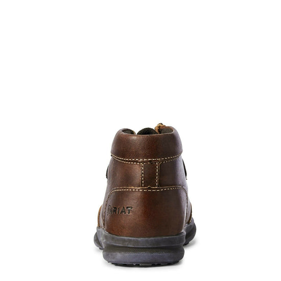 Ariat Toddler Lil' Stomper Brown Garrison Spitfire Shoes A443000202