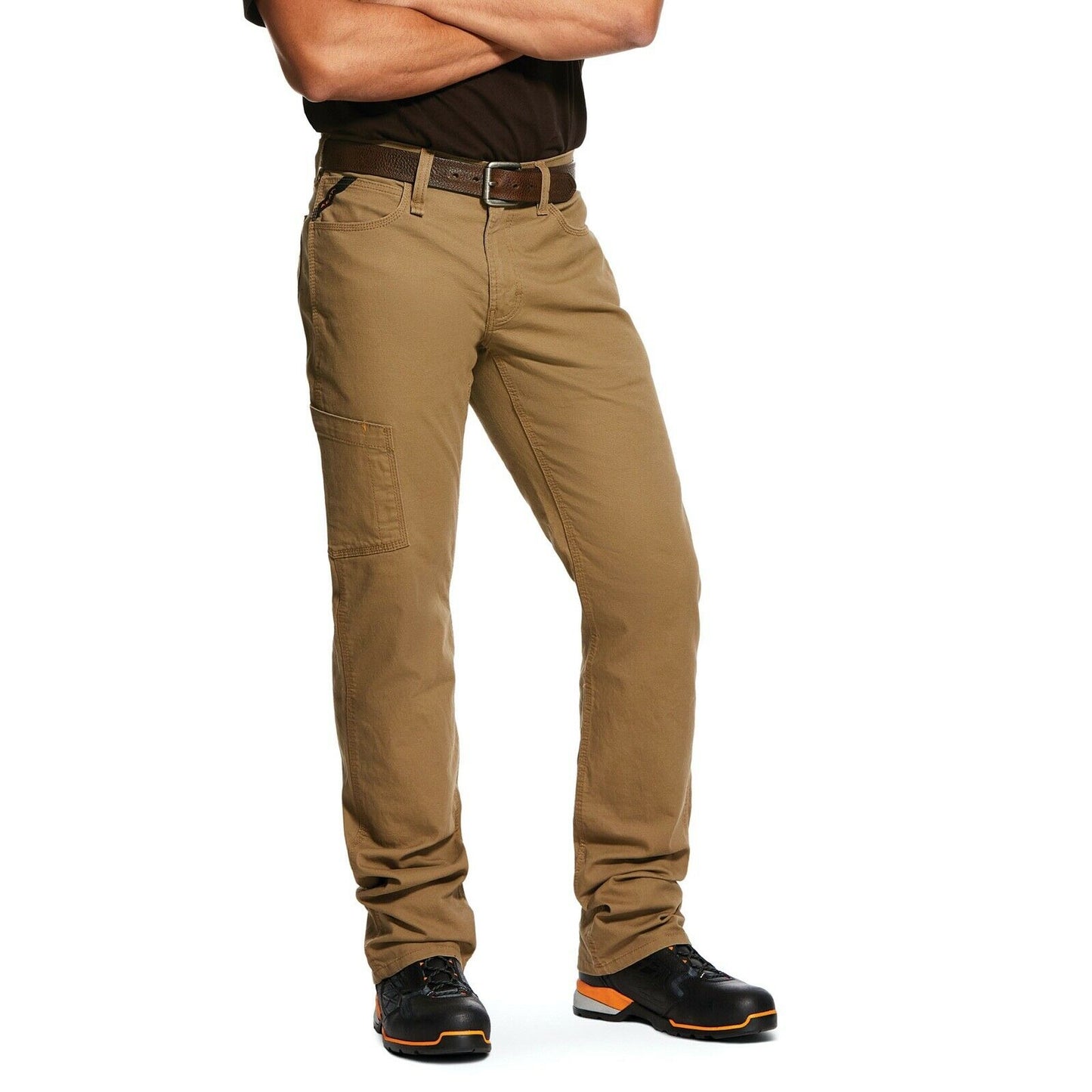 Ariat® Men's Rebar M4 Khaki Made Tough DuraStretch Work Pants 10030239