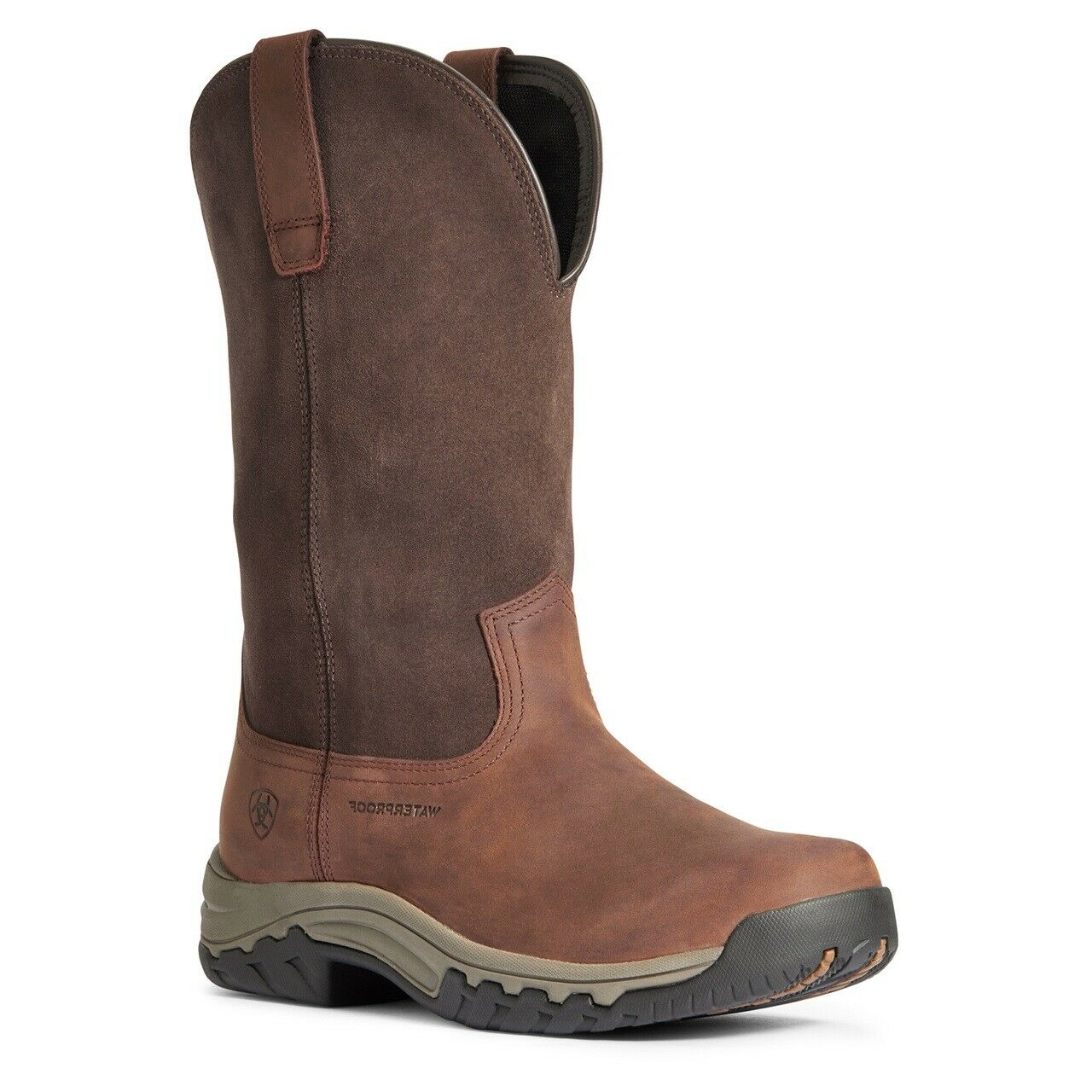 Ariat® Ladies Dark Brown Terrain Pull-on H2O  Boots 10033927