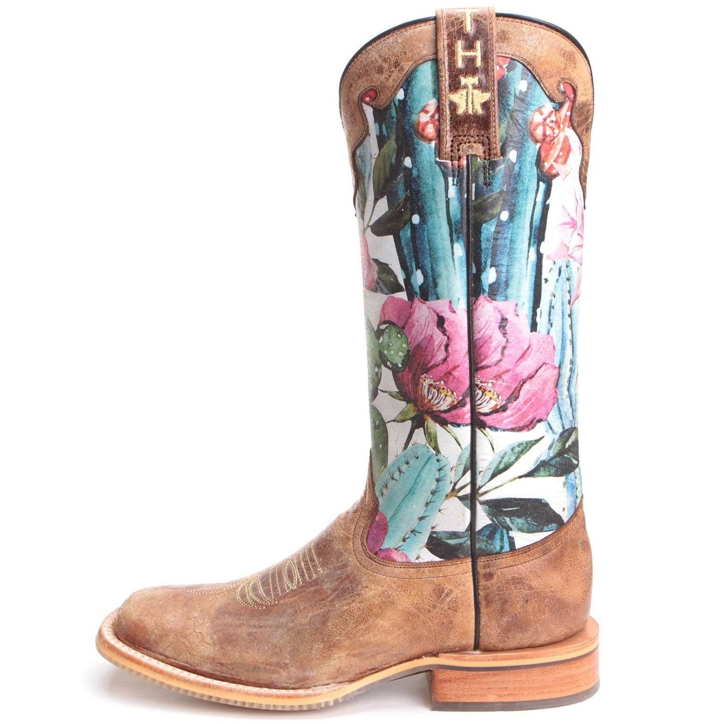 Tin Haul Ladies Cactilicious Lookin Sharp Cactus Boot 14-021-0007-1337 - Wild West Boot Store