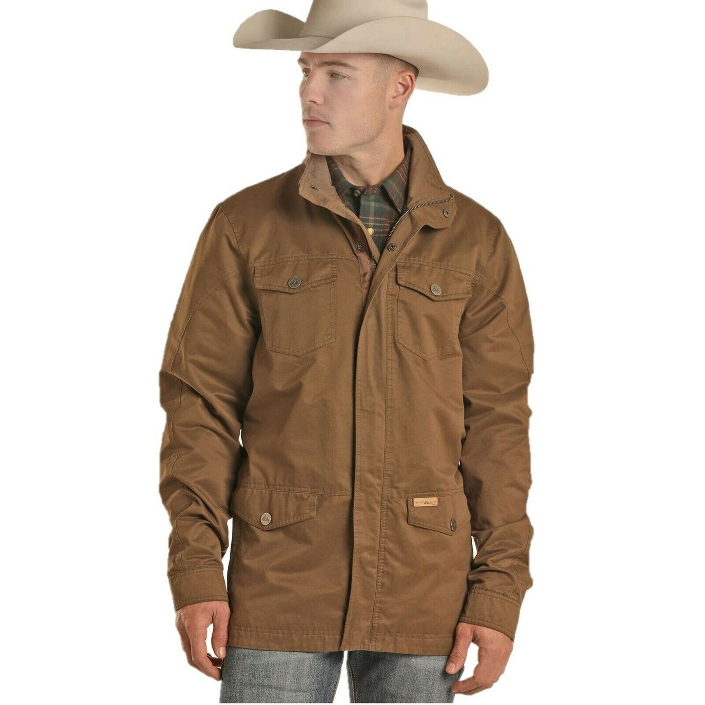 Powder River Outfitters Men's Rancher Brown Jacket 92-6755-25