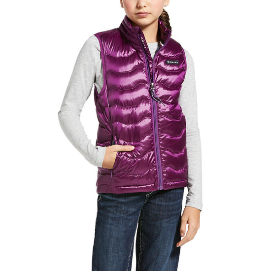 Ariat Children's Imperial Violet Ideal 3.0 Down Vest 10032683